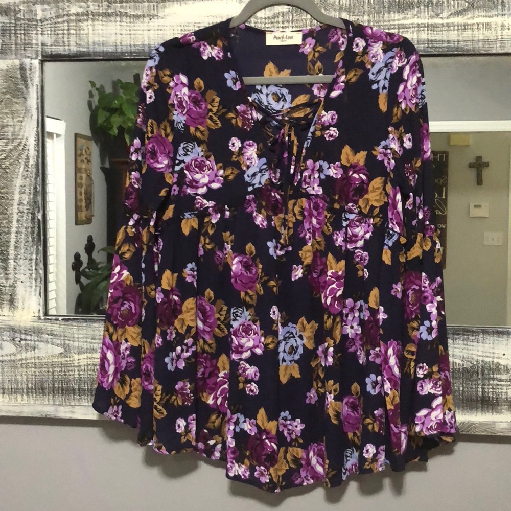 NWT Boutique Pheasant Blouse